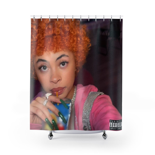 In Ha Mood Shower Curtains - Musical Hip Hop Design