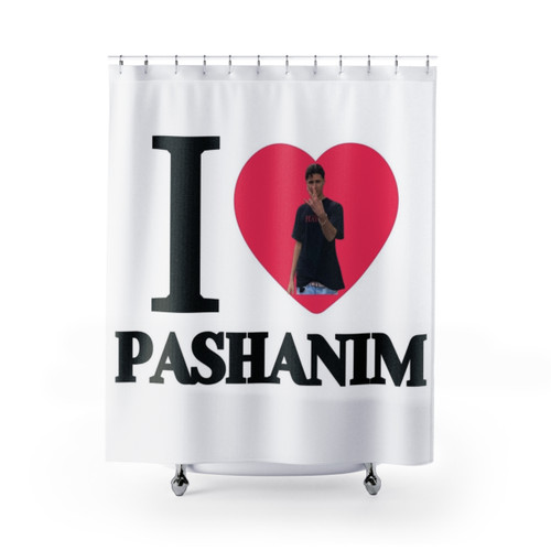 Pashanim German Rap Themed Shower Curtains