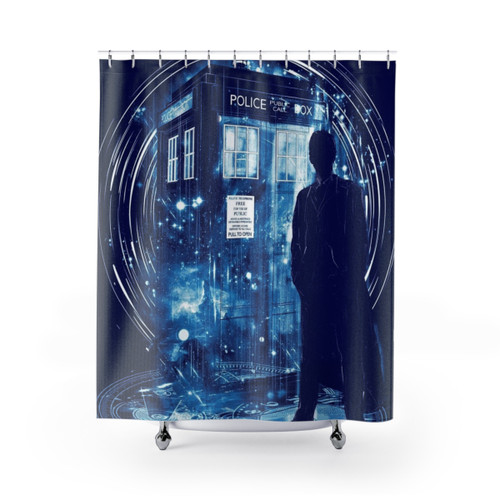 Time Lord Sci-Fi Shower Curtains
