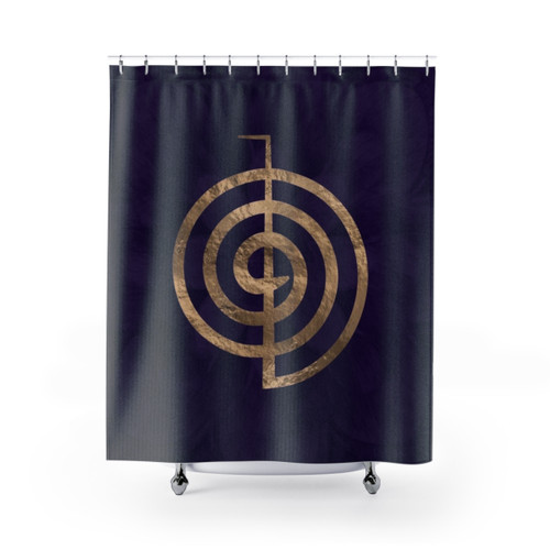 Cho Ku Rei Reiki Symbol Shower Curtain
