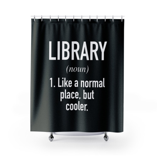 Library Defined Shower Curtains - Perfect for Book Lovers