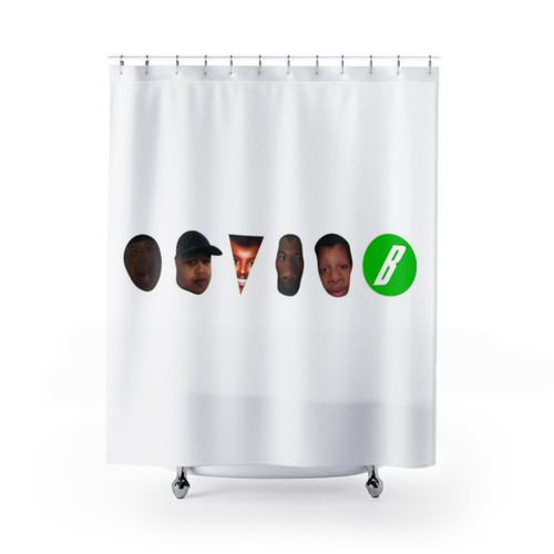 Betasquad Schmucks Shower Curtains - Comedic YouTube Personalities