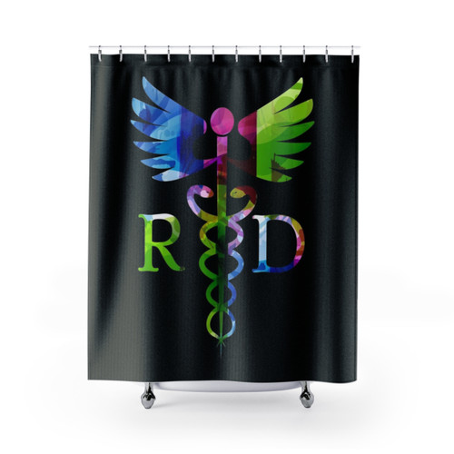 Registered Dietitian Shower Curtains - Nutritionist Decor