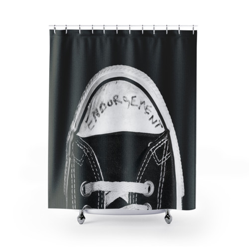 Kurt Cobain Nirvana Shower Curtains
