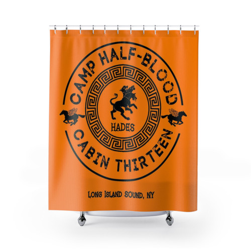 Cabin 13 Hades Percy Jackson Camp Half-Blood Shower Curtains
