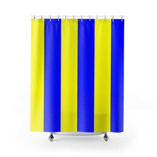 Maritime Signal Flags Shower Curtain