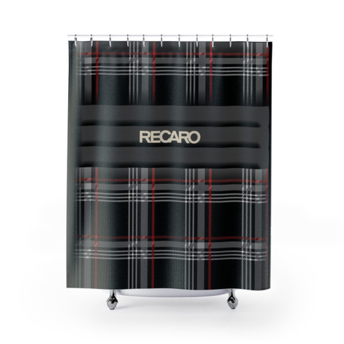 Recaro Houndstooth Shower Curtains