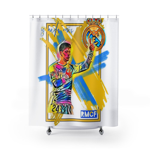 Arda Güler Real Madrid Football Player Shower Curtains