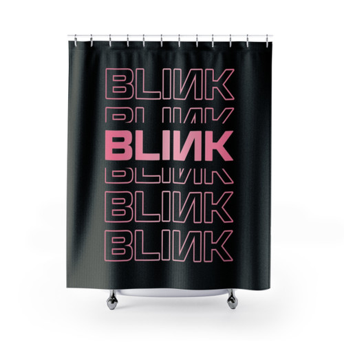 Blink Kpop Themed Shower Curtain
