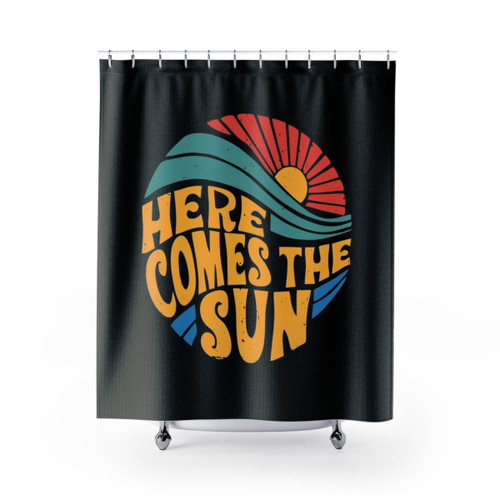 Here Comes the Sun Shower Curtains