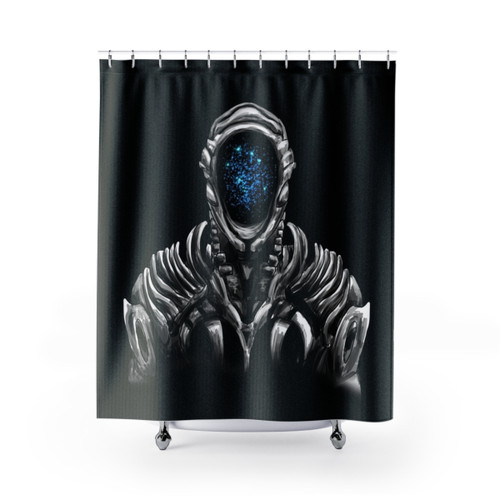 Lost In Space Robot Shower Curtains