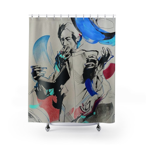 Jean Cocteau Art Shower Curtains