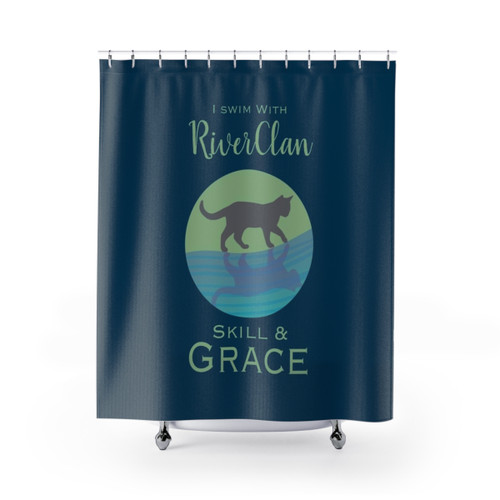 Riverclan Pride Cat Shower Curtains