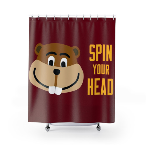 Spin Your Head Gopher Shower Curtains