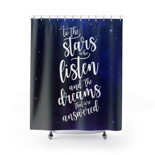 Night Court Themed Shower Curtains