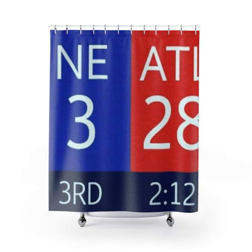 Falcons 28-3 Lead Shower Curtains