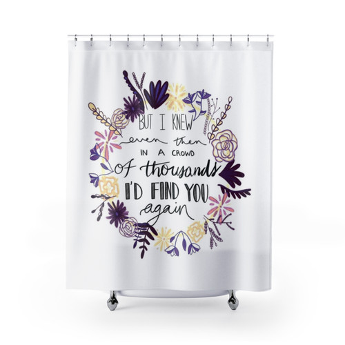 In a Crowd of Thousands Shower Curtains