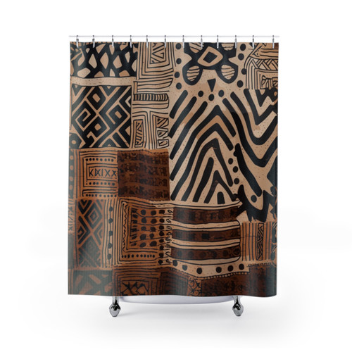 Zaharu Sanaa African Safari Shower Curtain