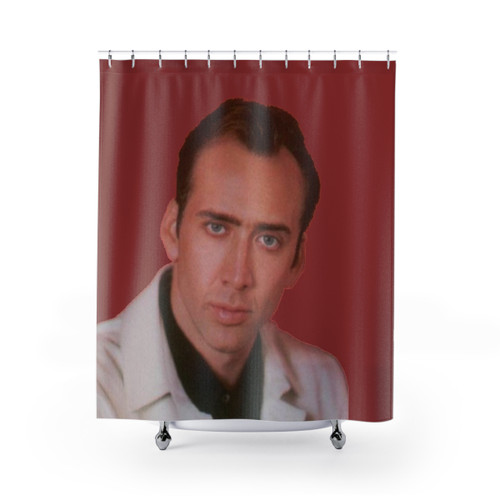 Stunning Nicolas Cage Shower Curtain