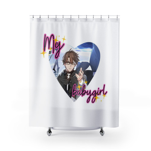Honkai: Star Rail Welt Yang Shower Curtain