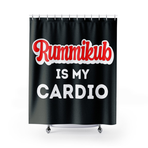 Rummikub Themed Shower Curtain