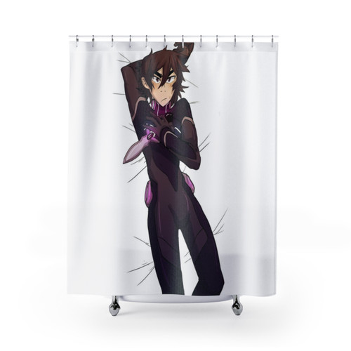 Keith Voltron Themed Shower Curtain