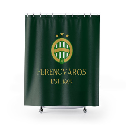 Ferencvaros TC Gold Shower Curtains