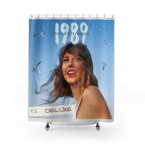 Vintage Music-Inspired Shower Curtains