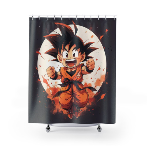 Dragon Ball Z Goku Shower Curtains