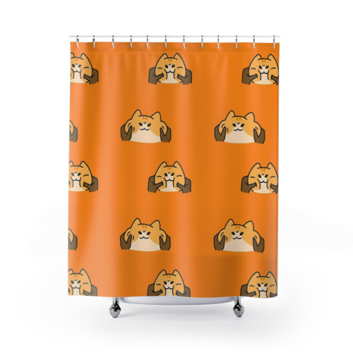 Cute Kitten Shower Curtain