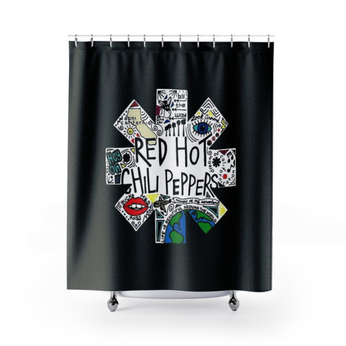 Vintage Chili Pepper Shower Curtains