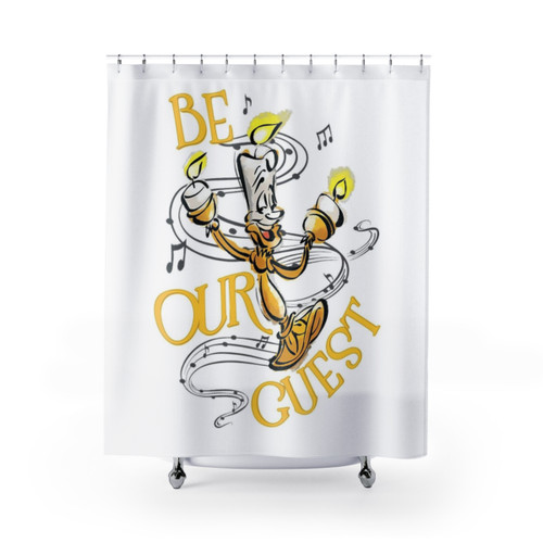 Vintage Animated Musical Fantasy Shower Curtains