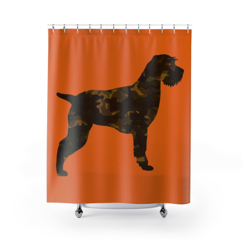 Camo Griff Shower Curtains for Hunting Enthusiasts