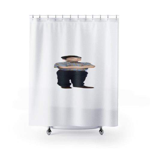 Stretched Young Sheldon Shower Curtains for Bathroom Decor