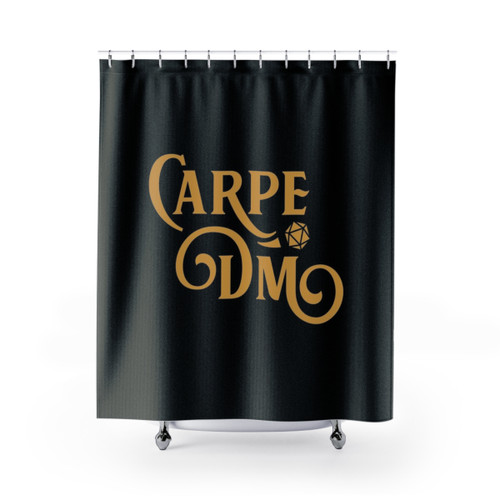 Carpe DM Dungeons & Dragons Tabletop RPG Gaming Shower Curtains
