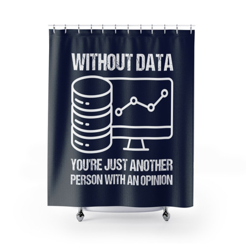Data-Driven Shower Curtains for Geeks and Data Enthusiasts