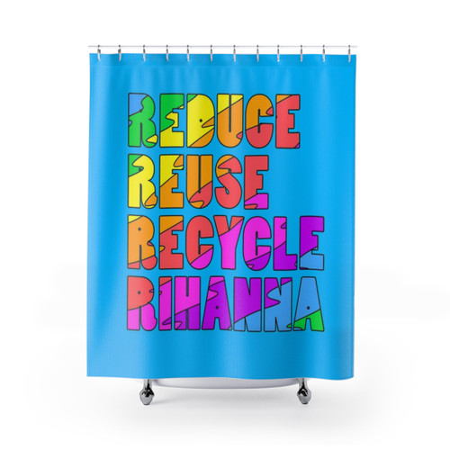 Colorful eco-friendly shower curtains