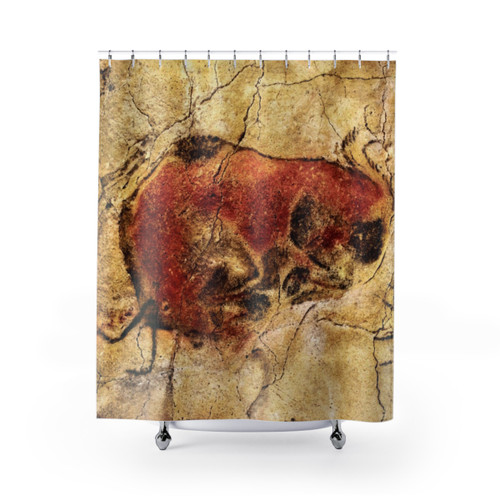 Altamira Bison 2 Square Shower Curtains