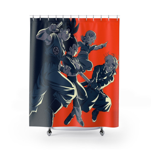 Dragon Ball Z Anime Shower Curtains