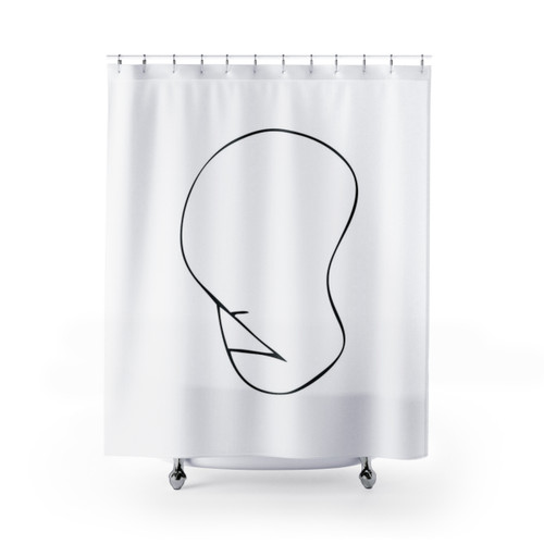 Funny Shower Curtain with Its Dignity Luanne Design