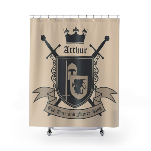 Arthurian Legend The Once and Future King Shower Curtain
