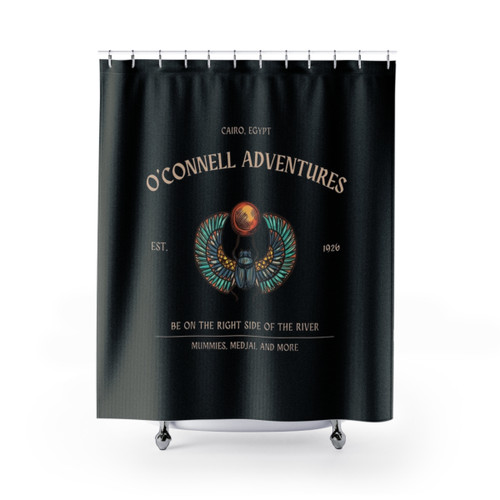 Brendan Fraser O'Connell Adventure Shower Curtains
