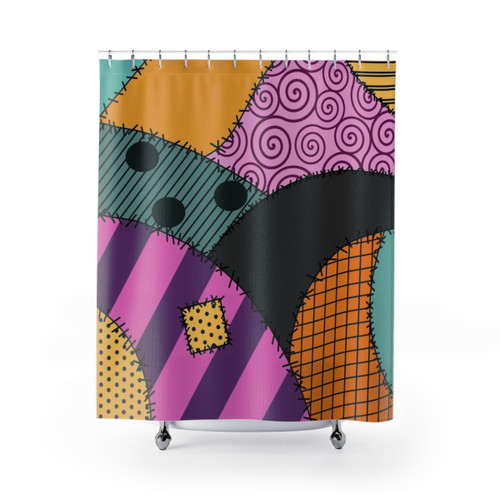 Sally Ragdoll Nightmare Before Christmas Shower Curtains