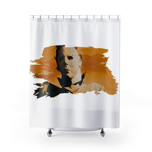 Halloween Shower Curtains featuring Michael Myers and other spooky designs