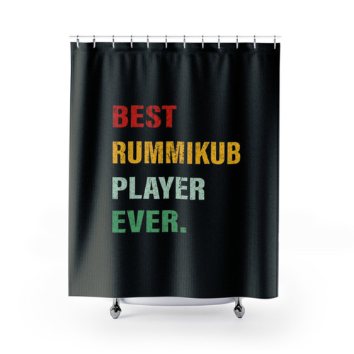 Rummikub Themed Shower Curtain