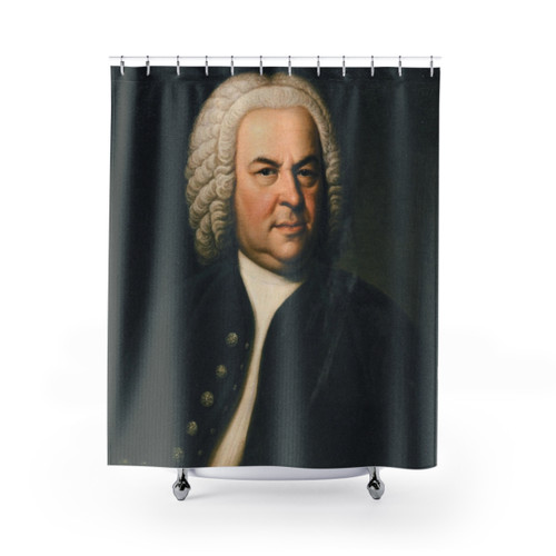 Johann Sebastian Bach Composer Shower Curtains
