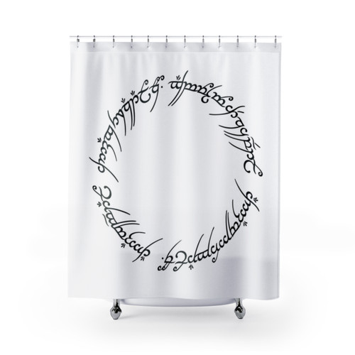 LOTR Elvish Circle Shower Curtain