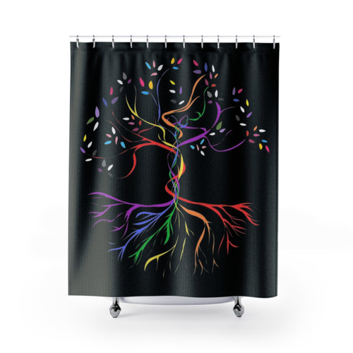 Pride Tree of Life Shower Curtains