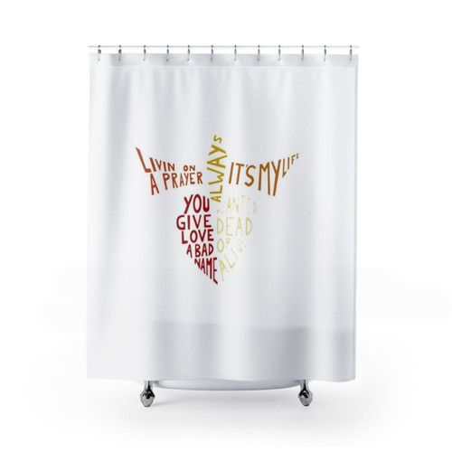 Bon Jovi Rock Band Shower Curtains