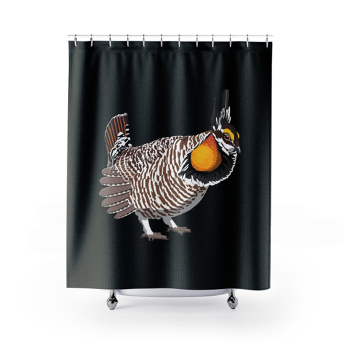 Greater Prairie Chicken Shower Curtains